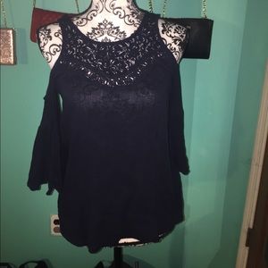 Hollister cold shoulder top